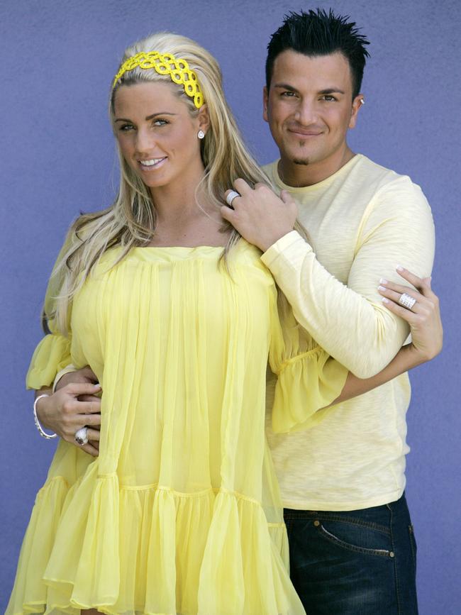 Andre with Katie Price. Picture: Kim Johnson Flodin