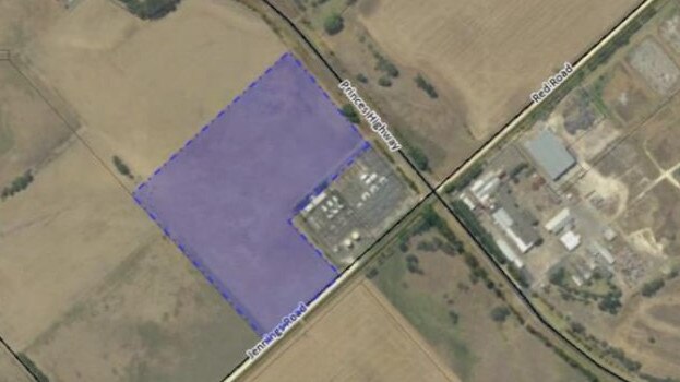 Location of a proposed solar farm at Millicent. Picture: Supplied