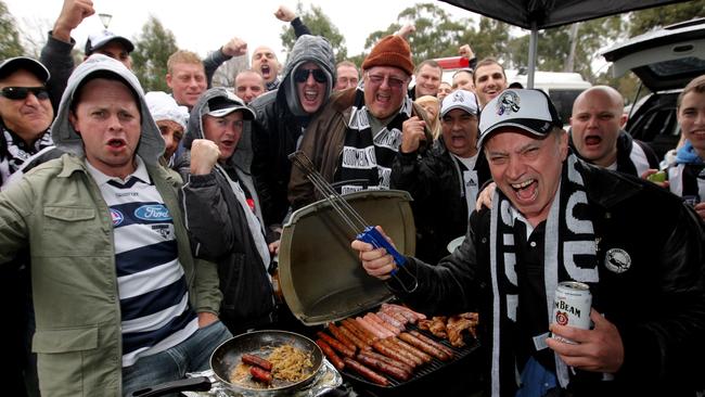 The traditional tailgate BBQ in the car park on Grand Final day is a thing of the past.