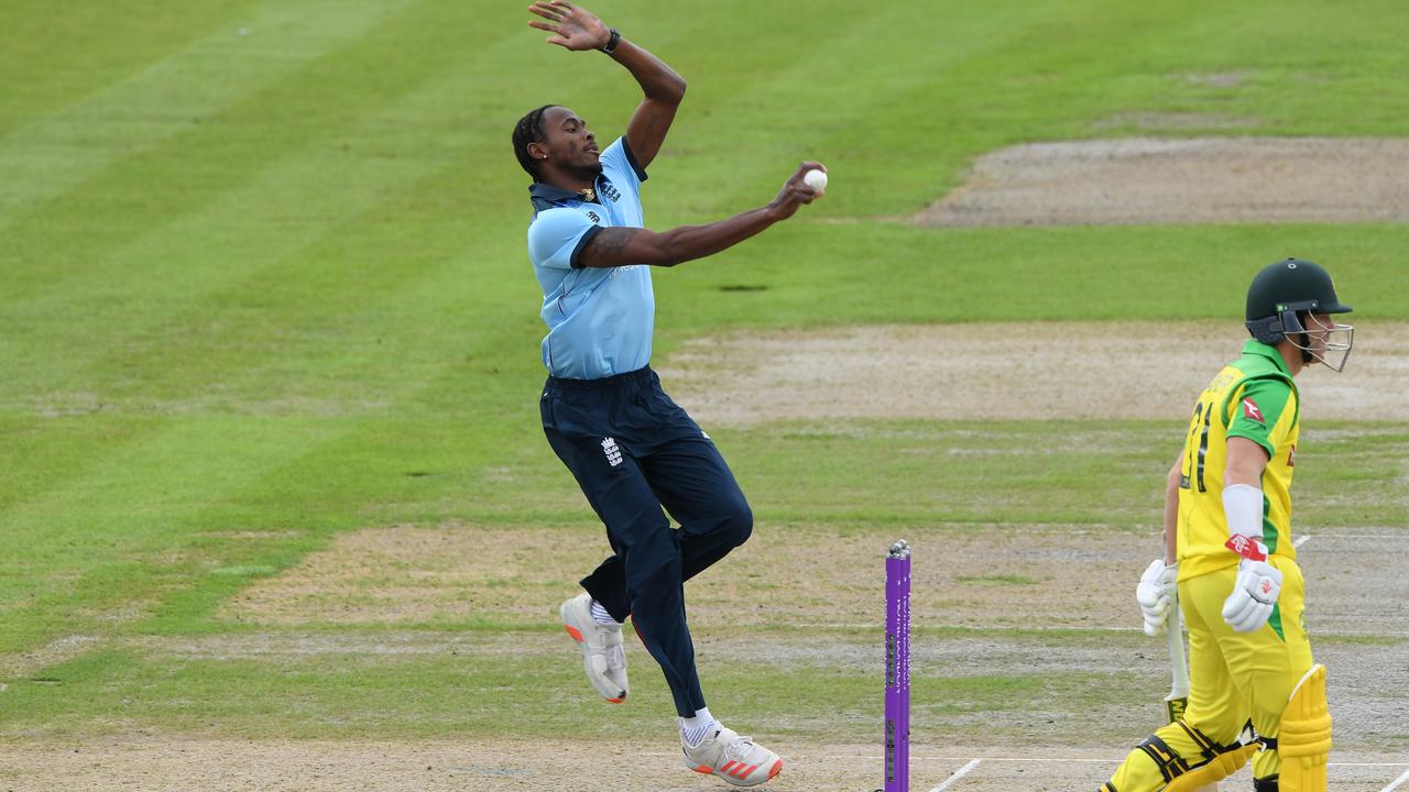England fast bowler Jofra Archer won’t be linking with the Hobart Huricanes in the BBL. Picture: Stu Forster/Getty Images for ECB