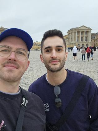 The pair explored Europe on their honeymoon. Picture: Supplied