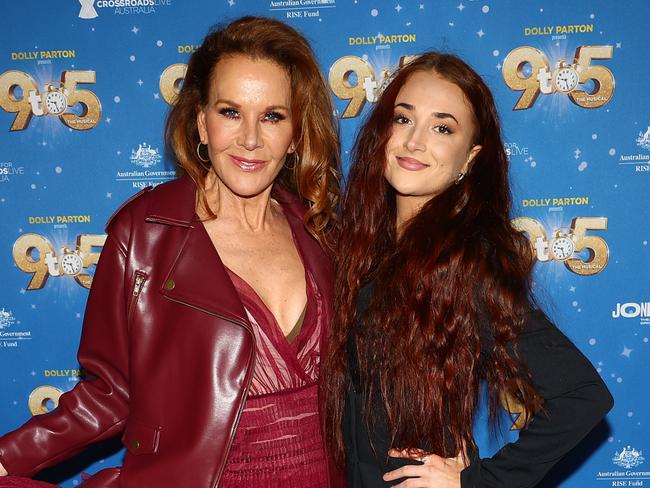 Burchmore has denied claims that she assaulted Mulcahy at the opening of 9 to 5 the Musical at Arts Centre Melbourne on July 14. Picture: Graham Denholm/Getty Images