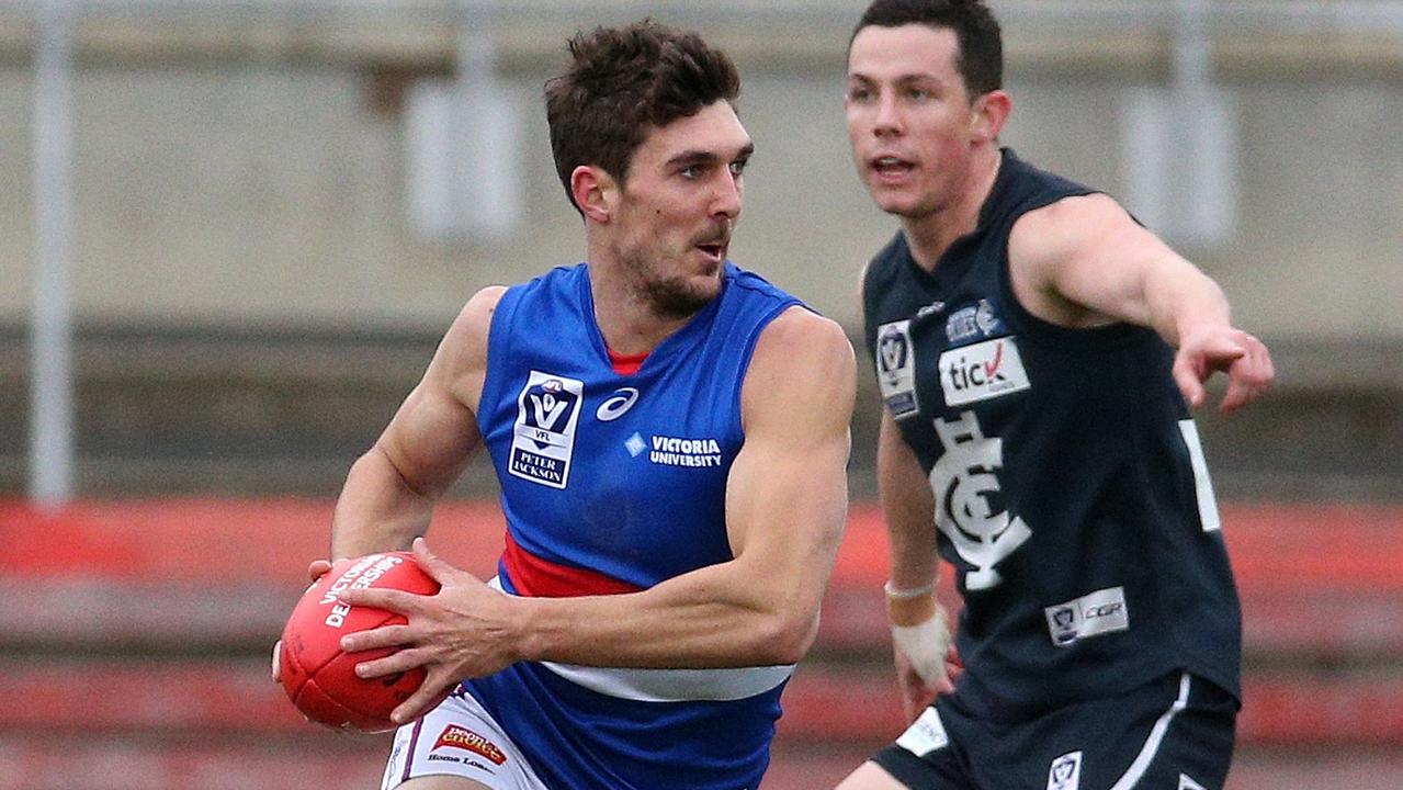Lauchlan Dalgleish was one of Footscray’s best. Picture: Hamish Blair