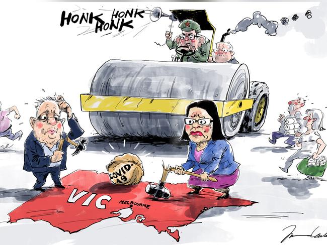 Johannes Leak Letters Cartoon for 05-08-20Version: Letters Cartoon  (1024x768 - Aspect ratio preserved, Canvas added)COPYRIGHT: The Australian's artists each have different copyright agreements in place regarding re-use of their work in other publications.Please seek advice from the artists themselves or the Managing Editor of The Australian regarding re-use.