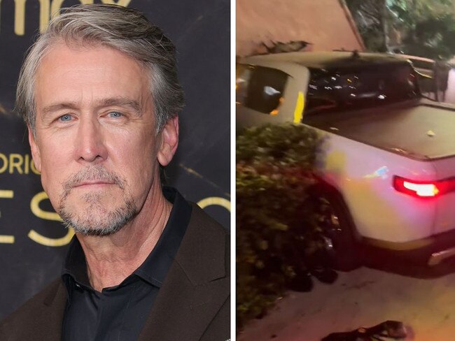 Succession star Alan Ruck crashes truck into LA pizza shop