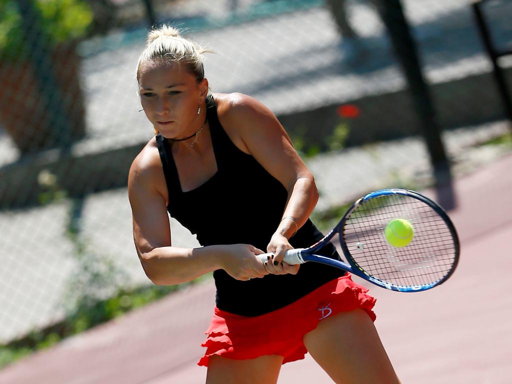 Sofia Shapatava is placed at No. 371 on the WTA rankings