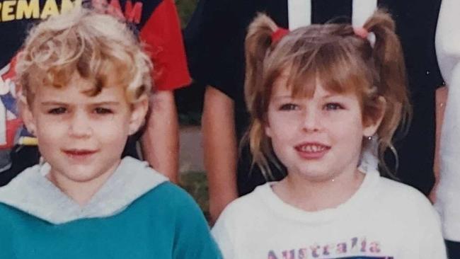 Pictured is Nat and lifelong friend Sally Barnden.