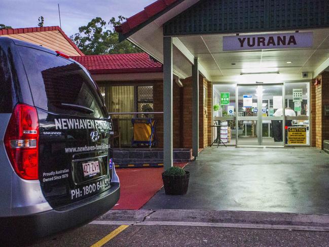 Police say a report will be prepared for the coroner following the death of the 82-year-old resident of Blue Care Springwood Yurana Aged Care Facility. Picture: NIGEL HALLETT