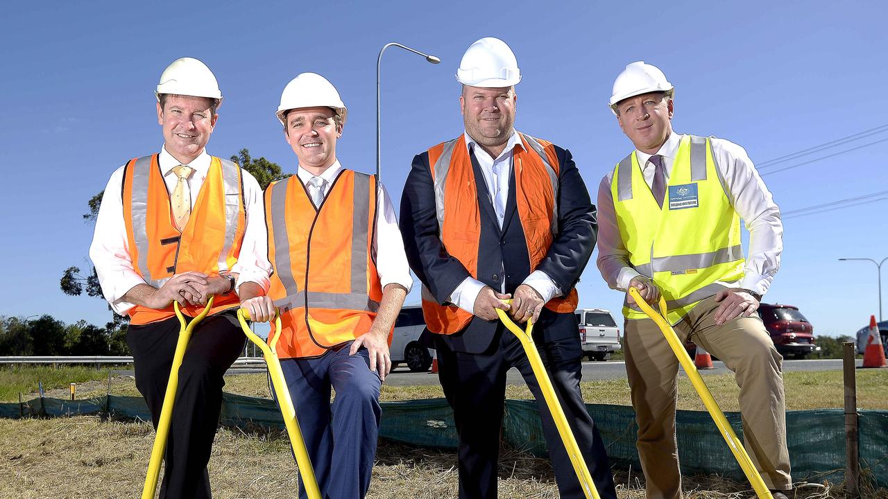 Our pollies are keen to line up for photos on road projects but they’re not delivering enough. Picture: Bradley Cooper