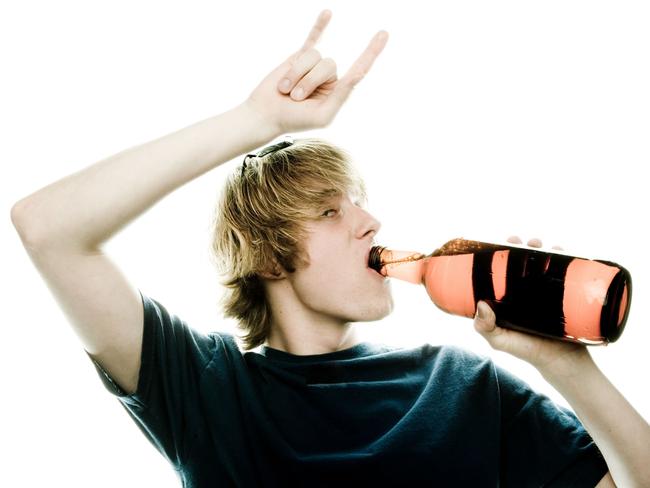 Drinking rates among teenagers have halved in the last decade.