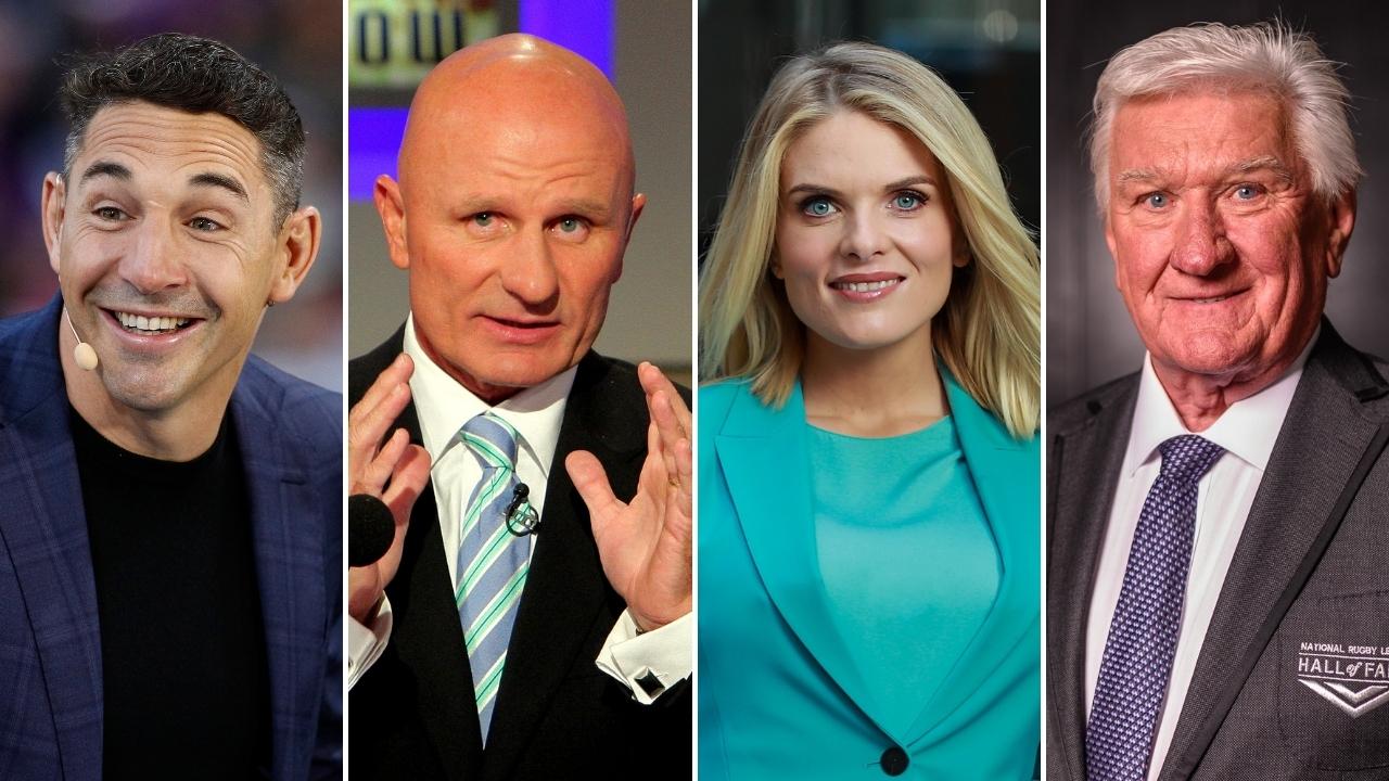 Billy Slater, Peter Sterling, Erin Molan and Ray Warren.