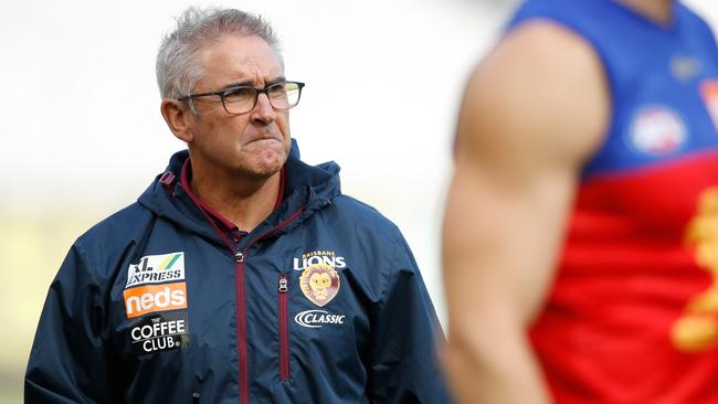 Brisbane Lions coach Chris Fagan. Picture: AFL PHOTOS via GETTY