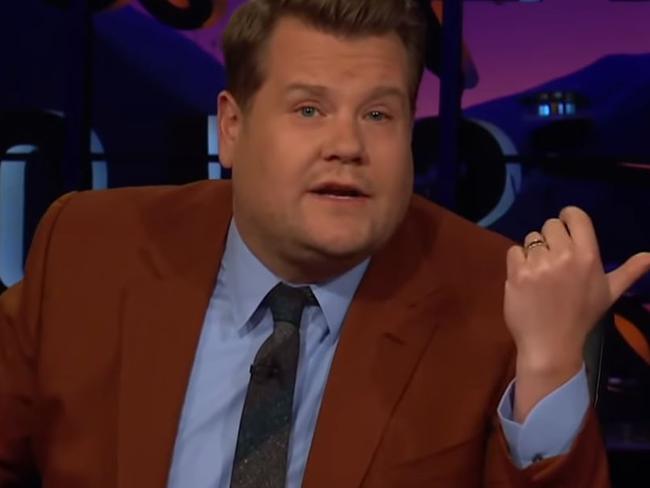 James Corden hosts The Late Late Show.