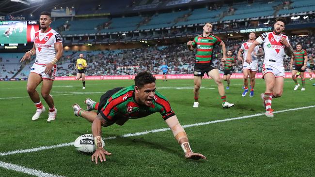 Good player... but is Souths’ Dane Gagai worth $700,000 a year? Picture: Brett Costello