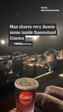 Man shocked by sight in Aussie cinema