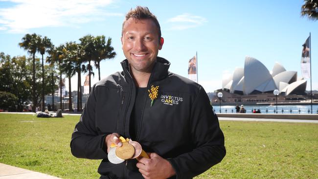 Former Olympian Ian Thorpe. Picture: Richard Dobson