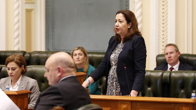 Queensland Premier Anna Palaszczuk’s decision to consider rental intervention is controversial. Picture: AAP