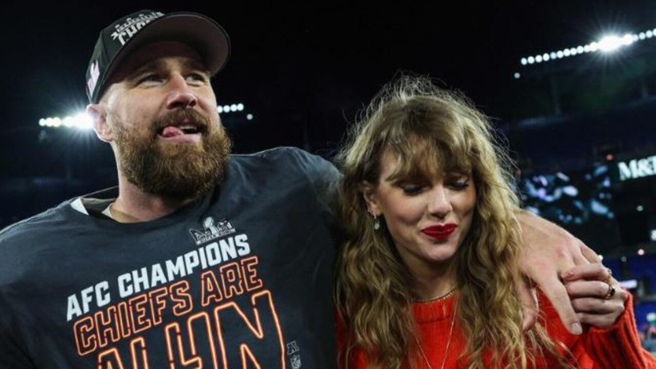 Kelly said Taylor Swift and her football boyfriend Travis Kelce will likely both endorse Biden. Picture: Patrick Smith/Getty/AFP