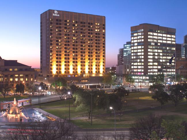 Hilton Adelaide hotel. Picture: Supplied by CBRE