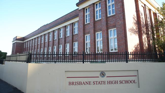 Brisbane State High School in South Brisbane.