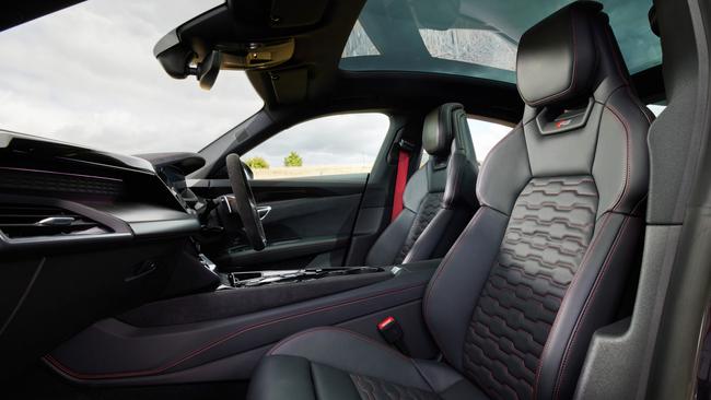 The E-tron is designed to feel relaxed, comfortable and quiet.