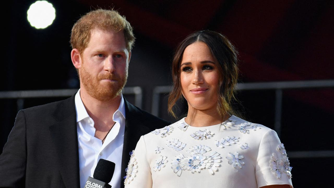 Harry and Meghan. Picture: Angela Weiss / AFP