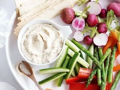 Use veggies for dips instead of crackers.