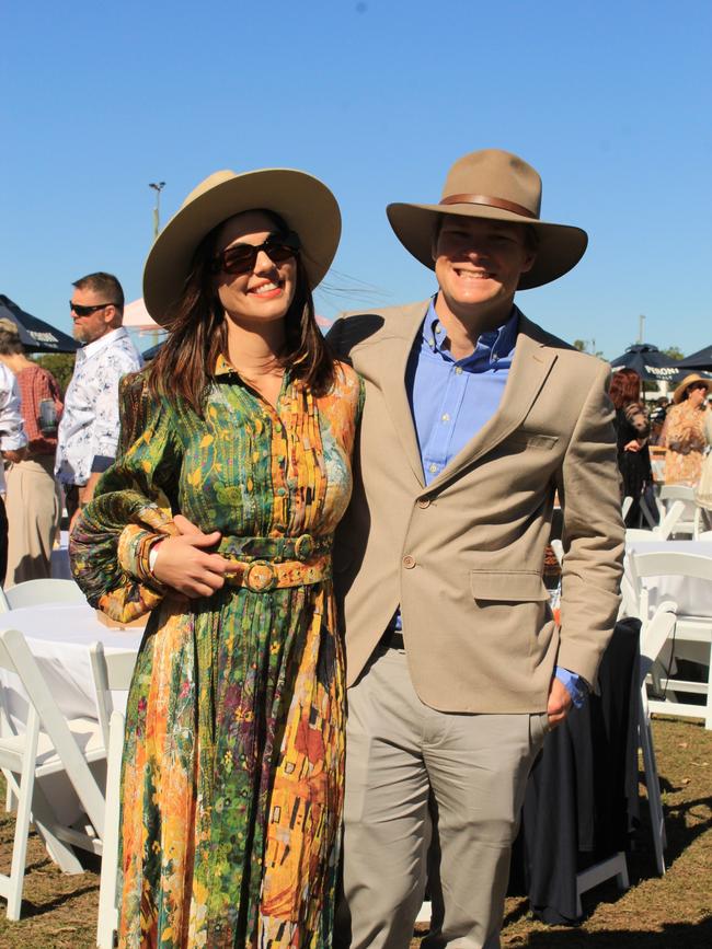 POP UP POLO BUNDABERG 2021: Sue-Ellen and Kurt Wessel at the polo.