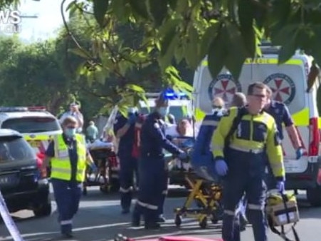 Police allege Christopher Chidley stabbed a man as he sat in a Subaru on Macmasters Rd, Blackwall. Picture: NBN News