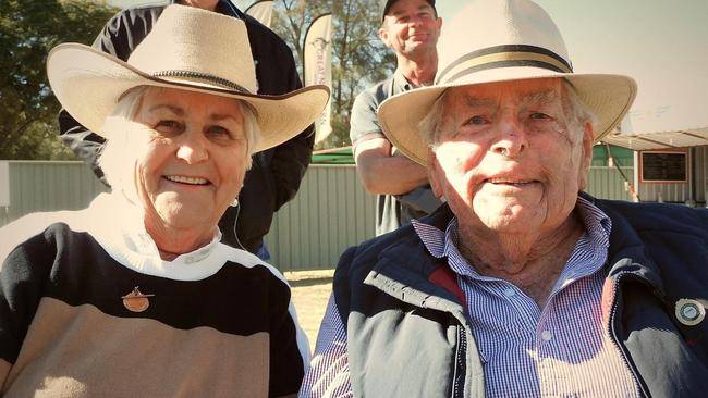 Jimmy and Gail Hayes. Picture: Supplied