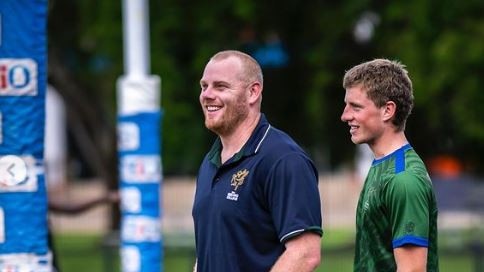 Adam Cooney has enjoyed his time coaching Geelong College this year. Picture: Instagram