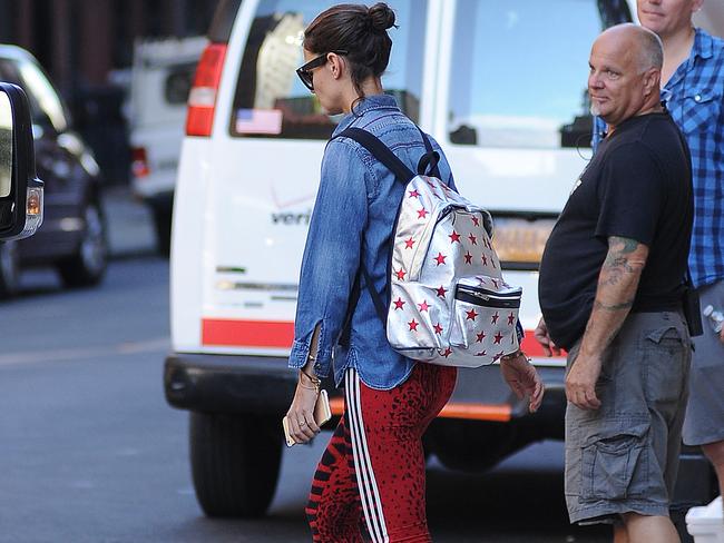 New York NY 08 04 2015 Actress Katie Holmes leaves her Chelsea apartment PICTURED Katie Holmes PHOTO by MachettePix startraksphoto com HOB 5891996 Editorial Rights Managed Image Please contact www startraksphoto com for licensing fee Startraks Photo New York NY For licensing please call 212 414 9464 or email sales startraksphoto com Image may not be published in any way that is or might be deemed defamatory libelous pornographic or obscene Please consult our sales department for any clarification or question you may have Startraks Photo reserves the right to pursue unauthorized users of this image If you violate our intellectual property you may be liable for actual damages loss of income and profits you derive from the use of this im