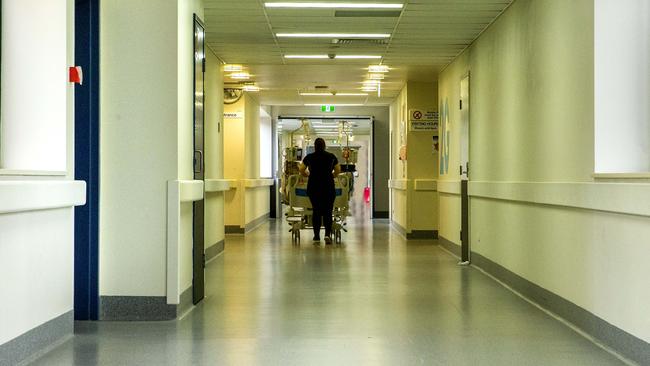 Paramedics say they have been ejected from Logan Hospital by emergency department staff. Picture: AAP Image/Richard Walker