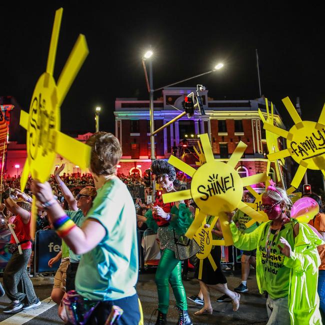 The 2024 Sydney Gay and Lesbian Mardi Gras parade.