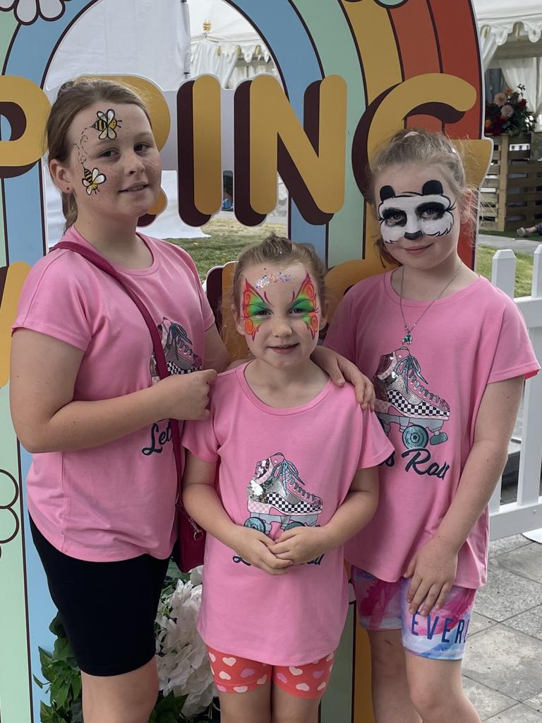 April, Addison and Avery: “Our favourite part of the holidays is getting to go to the movies, dancing and going to the library.“ Ipswich School Holiday Bonanza. Spring Vibes Festival and Riverlink Week of Magic