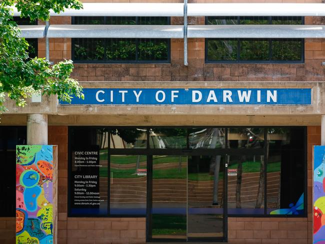 City of Darwin announces it will close its doors to the public at 5PM TodayPicture GLENN CAMPBELL