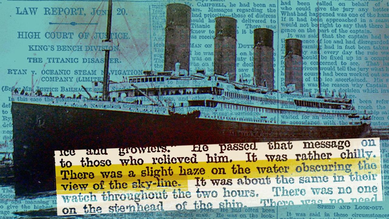 Why did the Titanic sink? Evidence hints at hidden iceberg theory | The ...