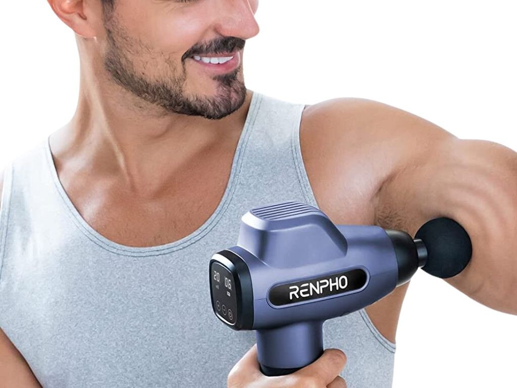 Take advatange of a hot saving on this massage gun.