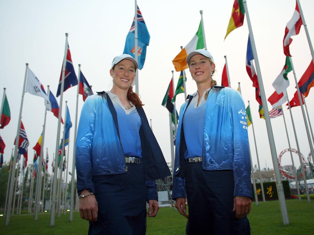 The team uniform worn by Australian athletes when they walk into the National Stadium. at Beijing 2008