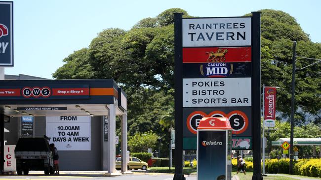 Raintrees Tavern have issued a statement after a patron gave birth at the Manunda venue. PICTURE: STEWART McLEAN