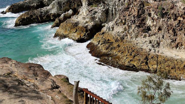 Thousands of people have signed a petition opposing the development of a whale watching platform at Point Lookout Headland on North Stradbroke Island. File picture