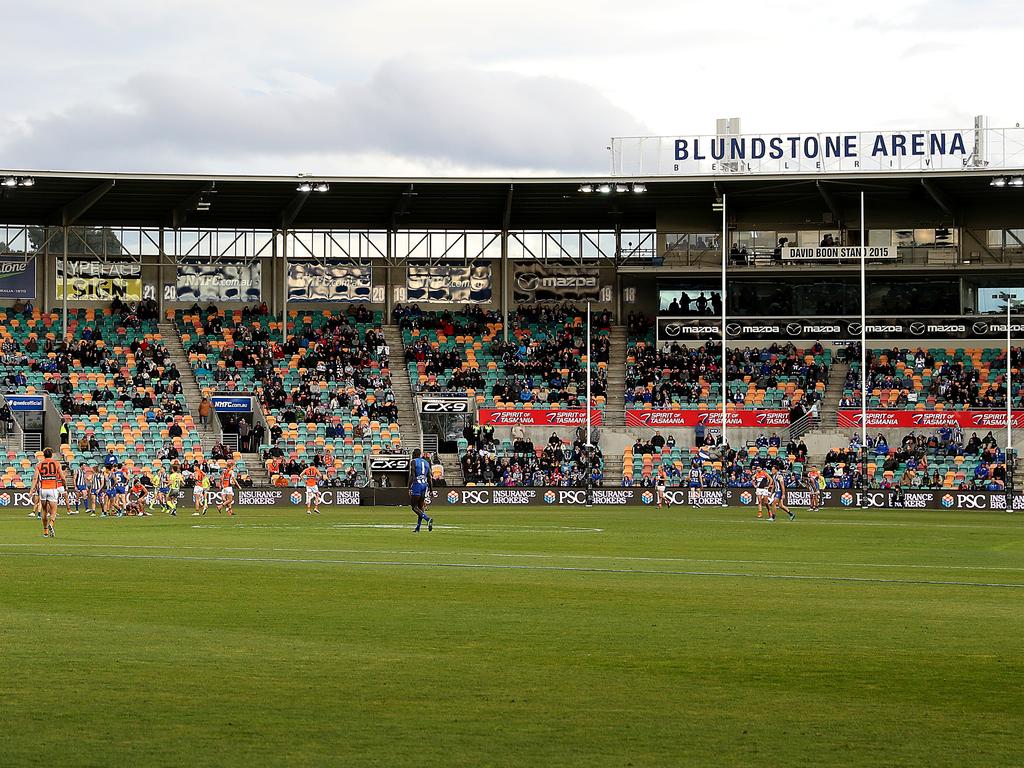 North Melbourne chairman Ben Buckley says the record low crowd at