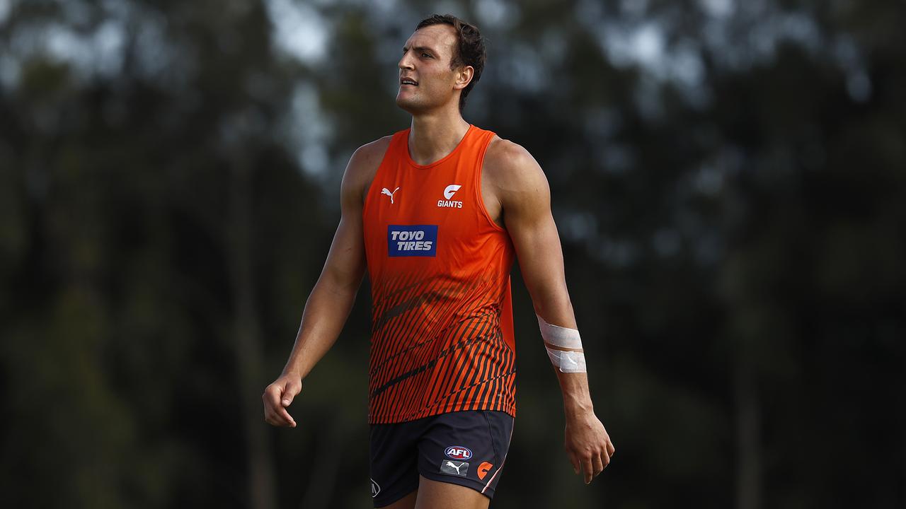 Braydon Preuss will play his first game as a Giant on Saturday. Picture: Getty Images