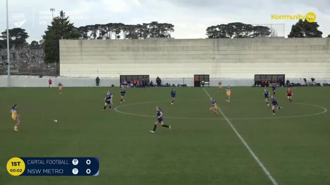 Replay: Capital Football v NSW Metro (16A) - Football Australia Girls National Youth Championships Day 3