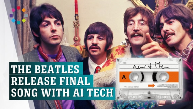 The Beatles use AI to release final song “Now And Then”