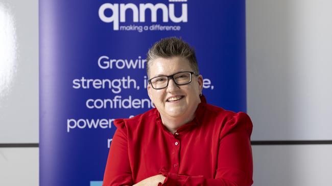 Queensland Nurses and Midwives' Union secretary Sarah Beaman