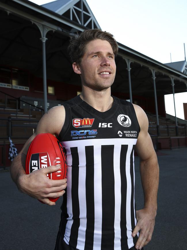 Port Adelaide captain Steven Summerton has left his long time home at Alberton for the Barossa. Picture: Sarah Reed