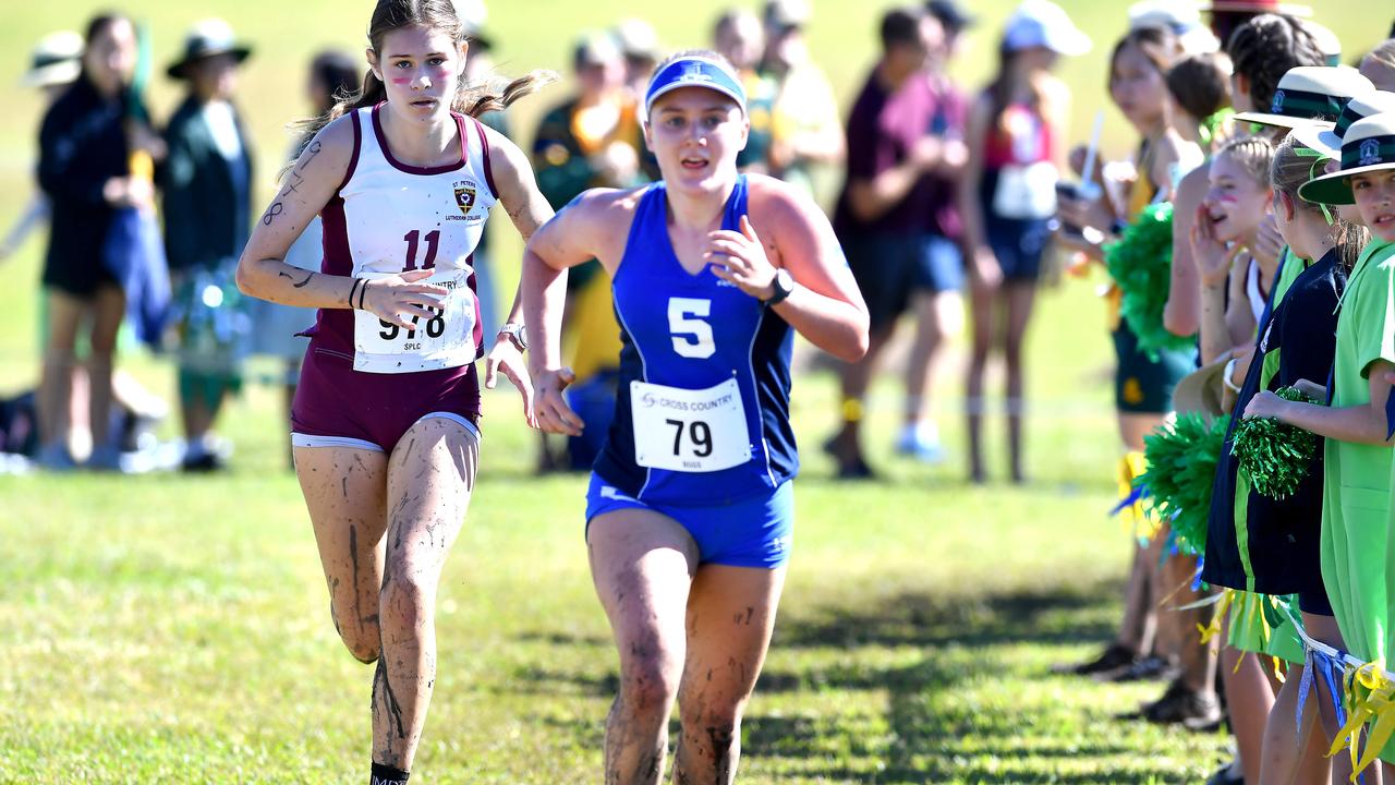 Annual QGSSSA private schoolgirl cross country championship at Rivermount College in Yatala. Saturday May 15, 2021. Picture, John Gass