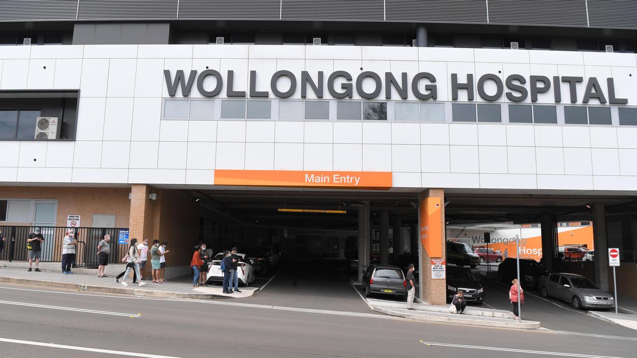 The Wollongong Hospital charges among the highest hospital parking fees outside of Sydney. Picture: NCA NewsWire / Simon Bullard