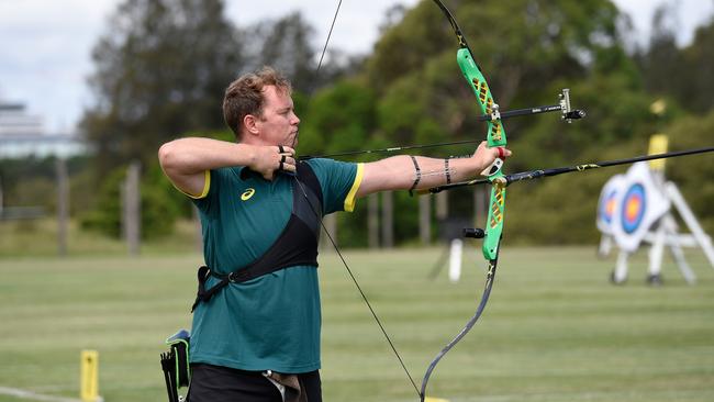 Archery Australia hopes that athletes such as Ryan Tyack could be back competing internationally by early 2021. Picture: AAP Image